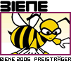 Logo des Preises Biene 2006 mit dem Hinweis Preisträger